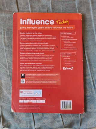 INFLUENCE TODAY 3 Student's book: libro de text..