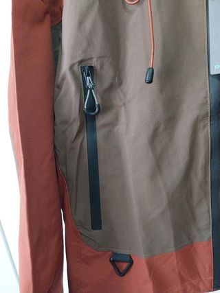 Chaqueta Stone Island marrón-naranja