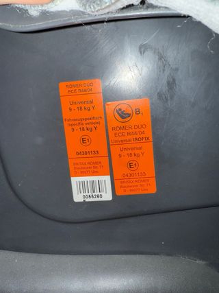 Silla coche Renault niño