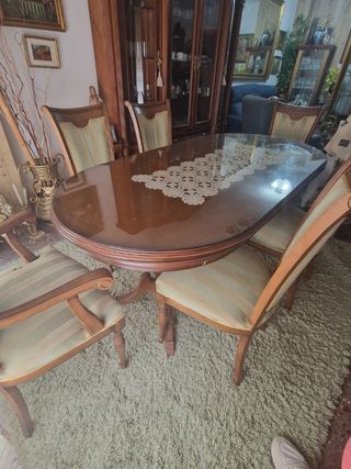 Mesa Comedor Clásica 6 sillas