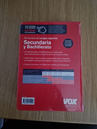 Diccionario de Secundaria y Bachillerato (Spani...