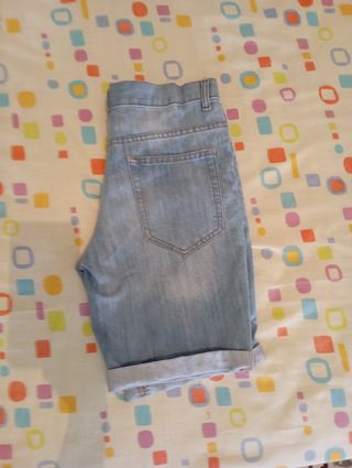 Shorts vaqueros azules