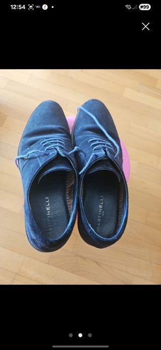 Zapatos Martinelli azul marino
