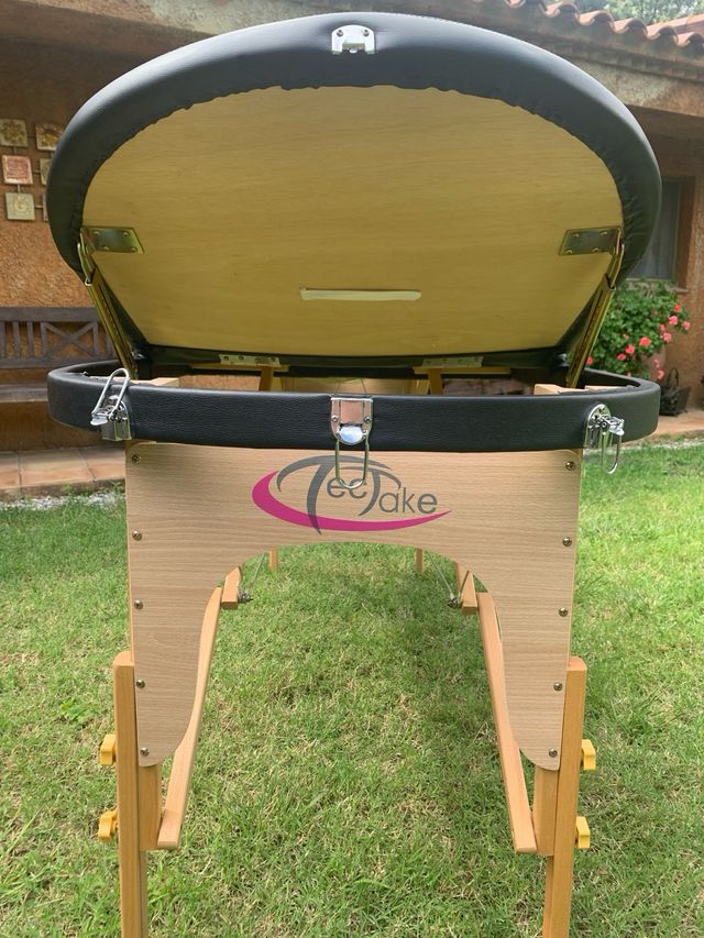 Mesa de masaje plegable.