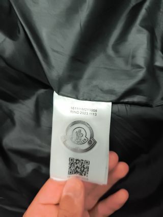 Chaleco Moncler negro