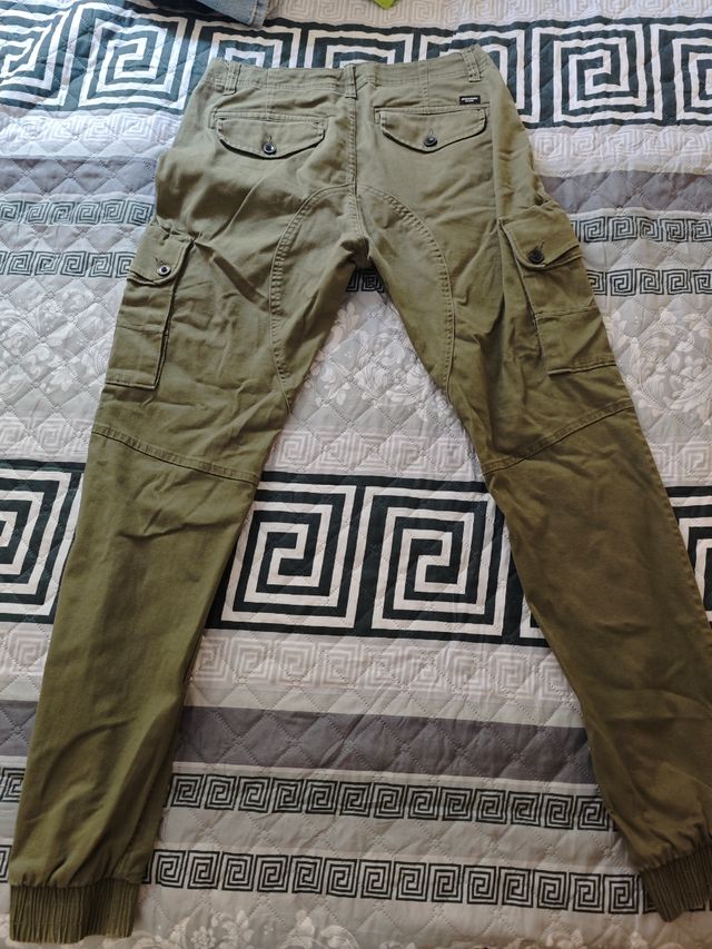 Pantalones cargo Jack & Jones - Verde oliva