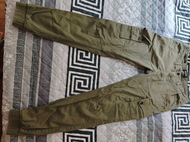 Pantalones cargo Jack & Jones - Verde oliva