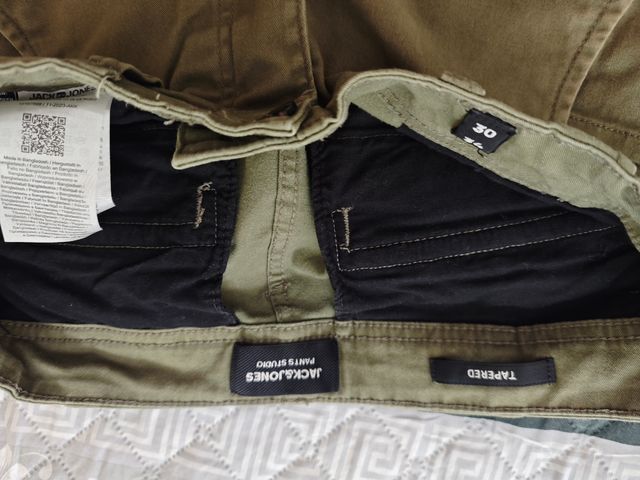 Pantalones cargo Jack & Jones - Verde oliva