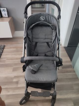 Carrito bebé ligero gris twistshake 