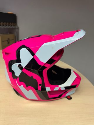 Casco Fox V1 Race Pink - Talla M