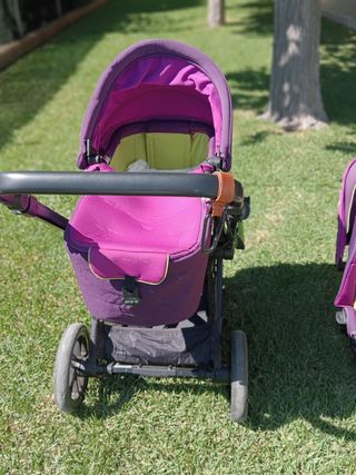 Carrito bebé Jane: capazo,silla y cuco, más acople