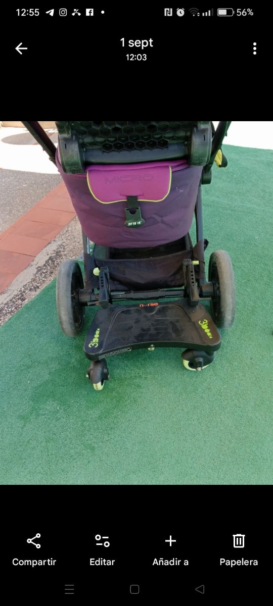 Lote: Passeggino Jane: ovetto, seggiolino e culla, altro