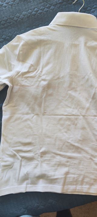 Polo Tommy Hilfiger blanco - Talla L