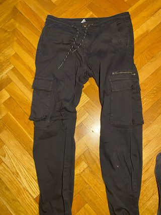 Pantalones Cargo negros