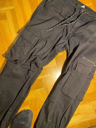 Pantalones Cargo negros