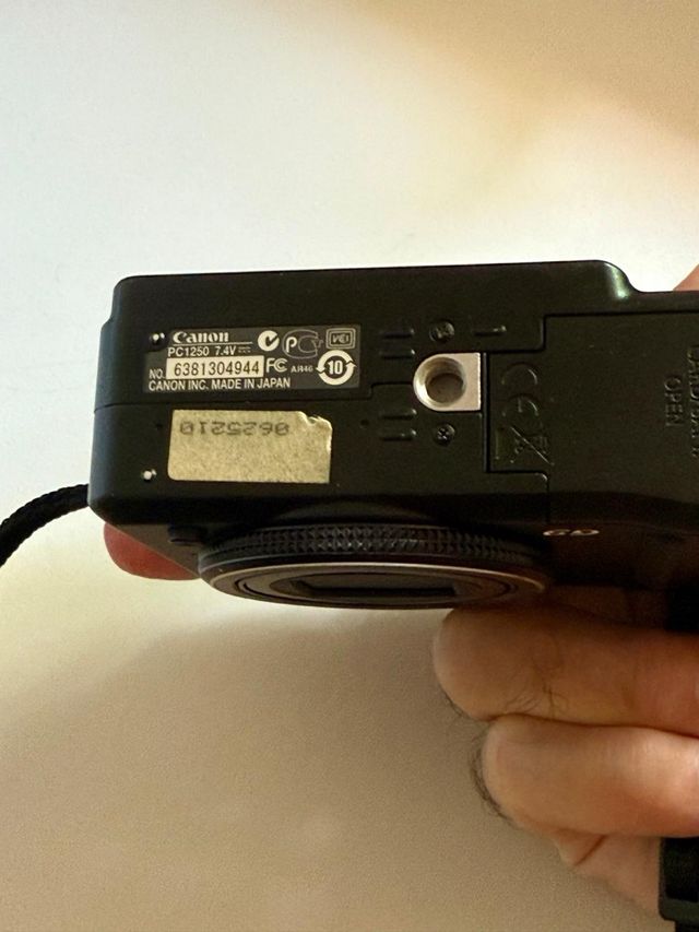 Canon PowerShot G9 Negra