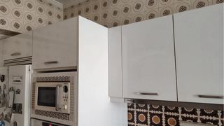 Muebles cocina blancos