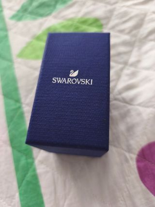 Pulsera Swarovski circonitas azul plata