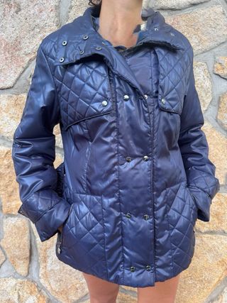 Cazadora acolchada ANTEA azul
