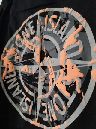 Camiseta Stone Island negra