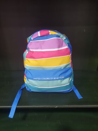 Mochila escolar Benetton multicolor