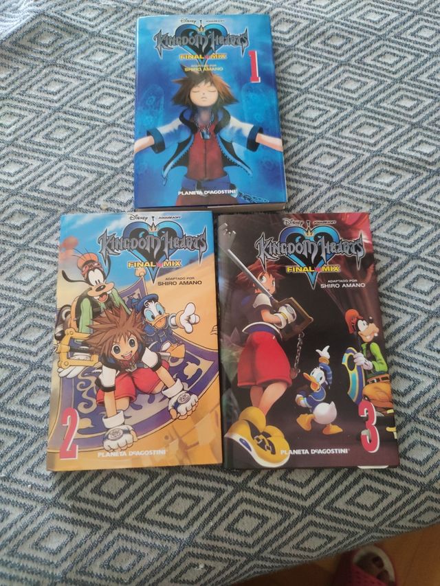 Kingdom hearts 1,2,3