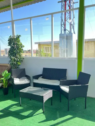 Conjunto de jardín barato - paga en casa!