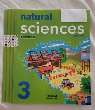 Libros de Lengu, matemáticas,  etc