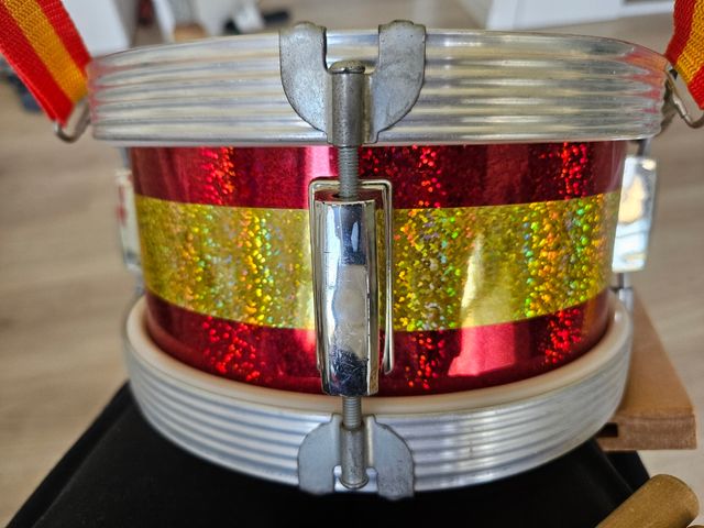 Tambor infantil con baquetas ideal para niñ@s