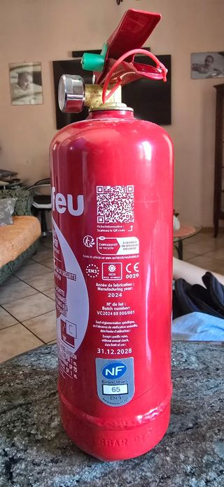 Estintore Eurofeu 1 kg 