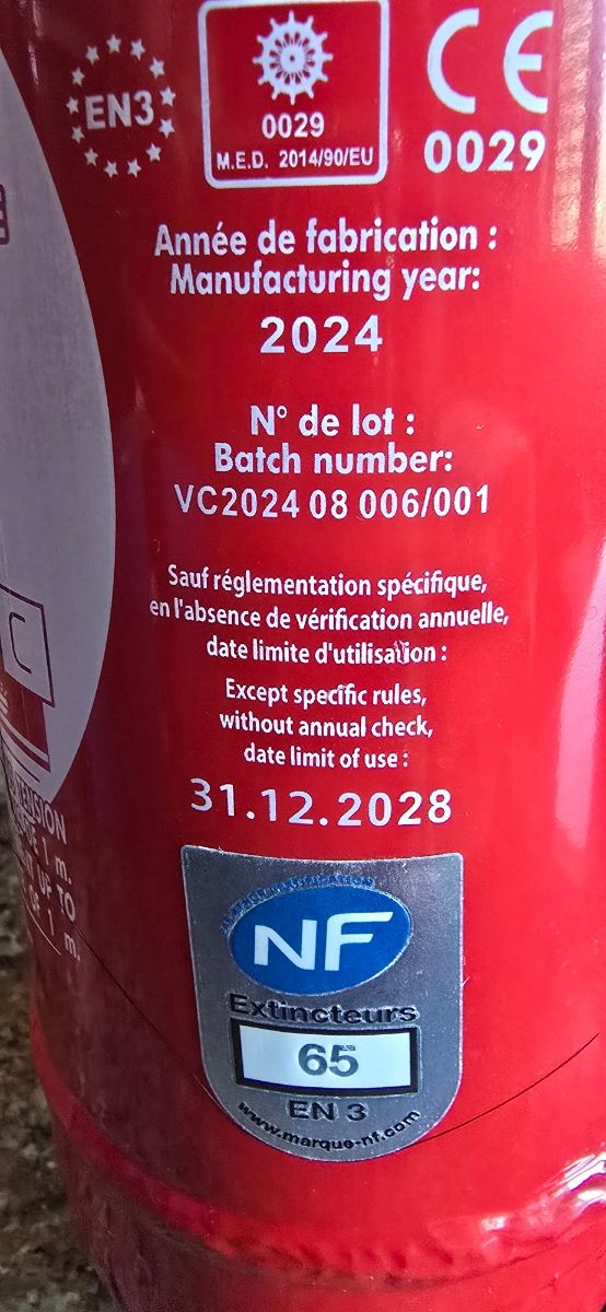 Estintore Eurofeu 1 kg