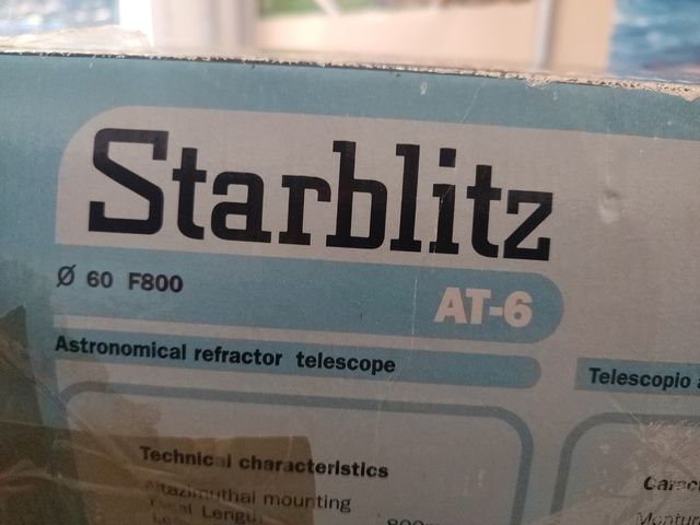 Telescopio Starblitz AT-6