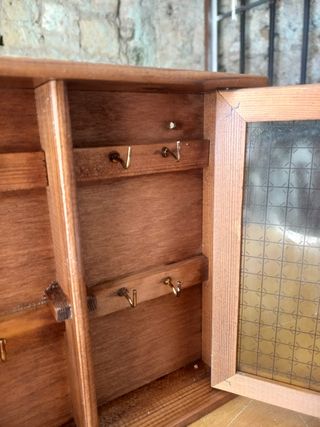 Porta chiavi legno vintage
