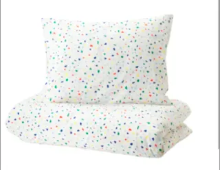 Funda edredón cama 90cm - algodón diseño confetti