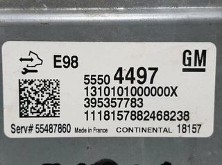 Centralita motor uce opel 55504497 corsa e 1126809