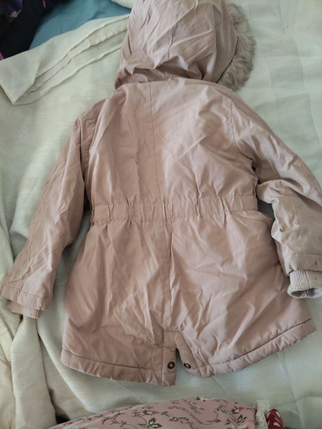Abrigo niña rosa | Talla 18 meses