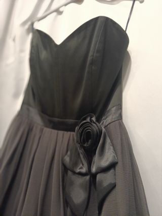Vestido fiesta negro