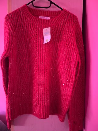 Jersey Primark rojo M