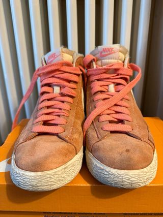 Nike Blazer Mid Suede - Arancio Rosa