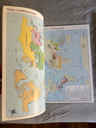 Geografía I Història 2 Eso  atles de Geografía