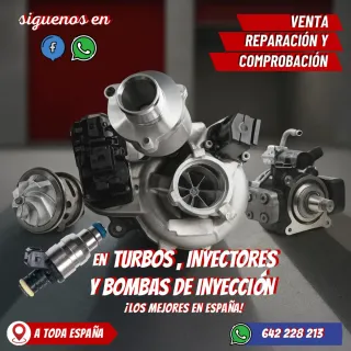 Reparación y Venta de TURBOS, BOMBAS e INYECTORES