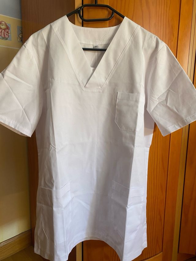 Pijama sanitario blanco - Talla M