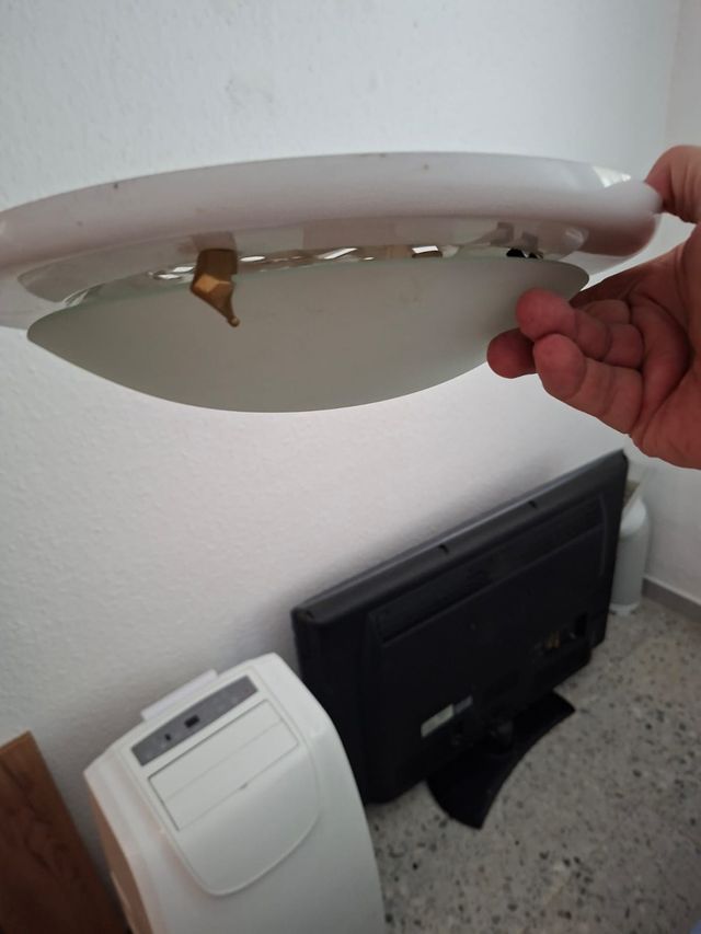 Plafón techo - Lámpara blanca