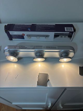 Lampara LED mueble 3 luces