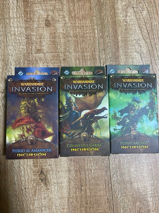 Warhammer Invasion: Juego de Cartas y Expansiones