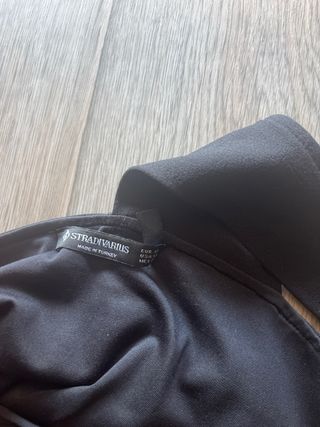 Top Stradivarius negro XS