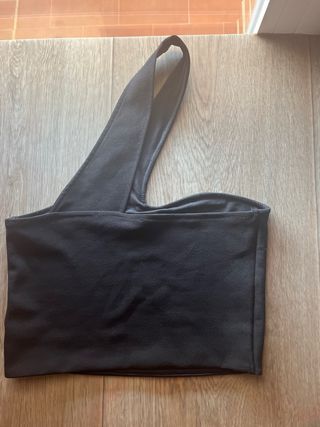 Top Stradivarius negro XS