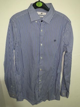 Camisa rayas azul XS