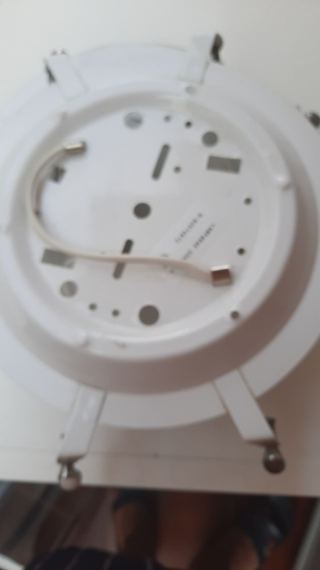 3 Plafones de cristal verde y blanco de 30x30.