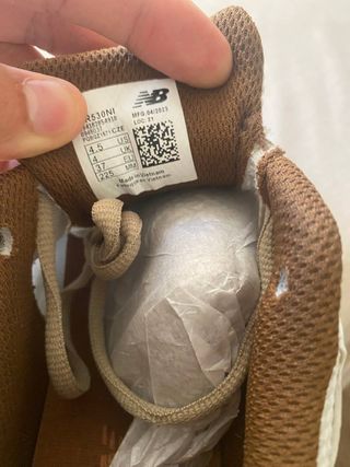 Zapatillas New Balance 530 - Blancas y Marrones